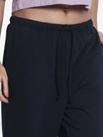 Women Wide Leg Flowy Palazzo Pants Loose fit Casual Lounge Trousers
