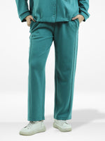 Women’s Baggy Wide Leg Sweatpants –Straight Pants ,Drawstring Waist, Two Side Pockets | Cozy Winter Lounge & Activewear