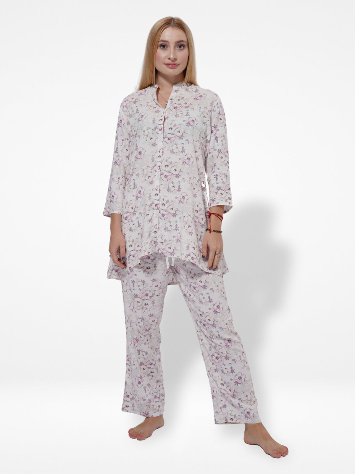 Women Floral Print AOP Co-Ord Set