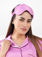 Women’s Satin Eye Mask – Soft Silky Sleep Mask | Comfortable Night & Travel Eye Cover