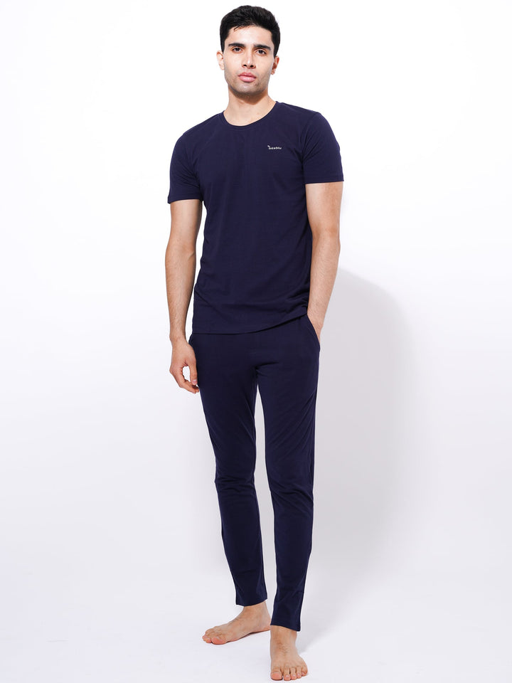 Men's Summer T-Shirt & Full Pants Set - inteblu