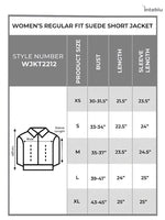 Women Button Regular Fit Suede peach whip Short Coat Jacket