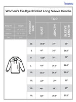 Women’s Tie-Dye Long Sleeve Hoodie – Timeless Comfort, Modern Style | Soft Cotton-Blend Pullover