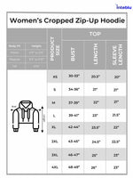Women’s Cropped Zip-Up Hoodie – Long Sleeve Hoodie with Zipper, Casual & Stylish Everyday Wear