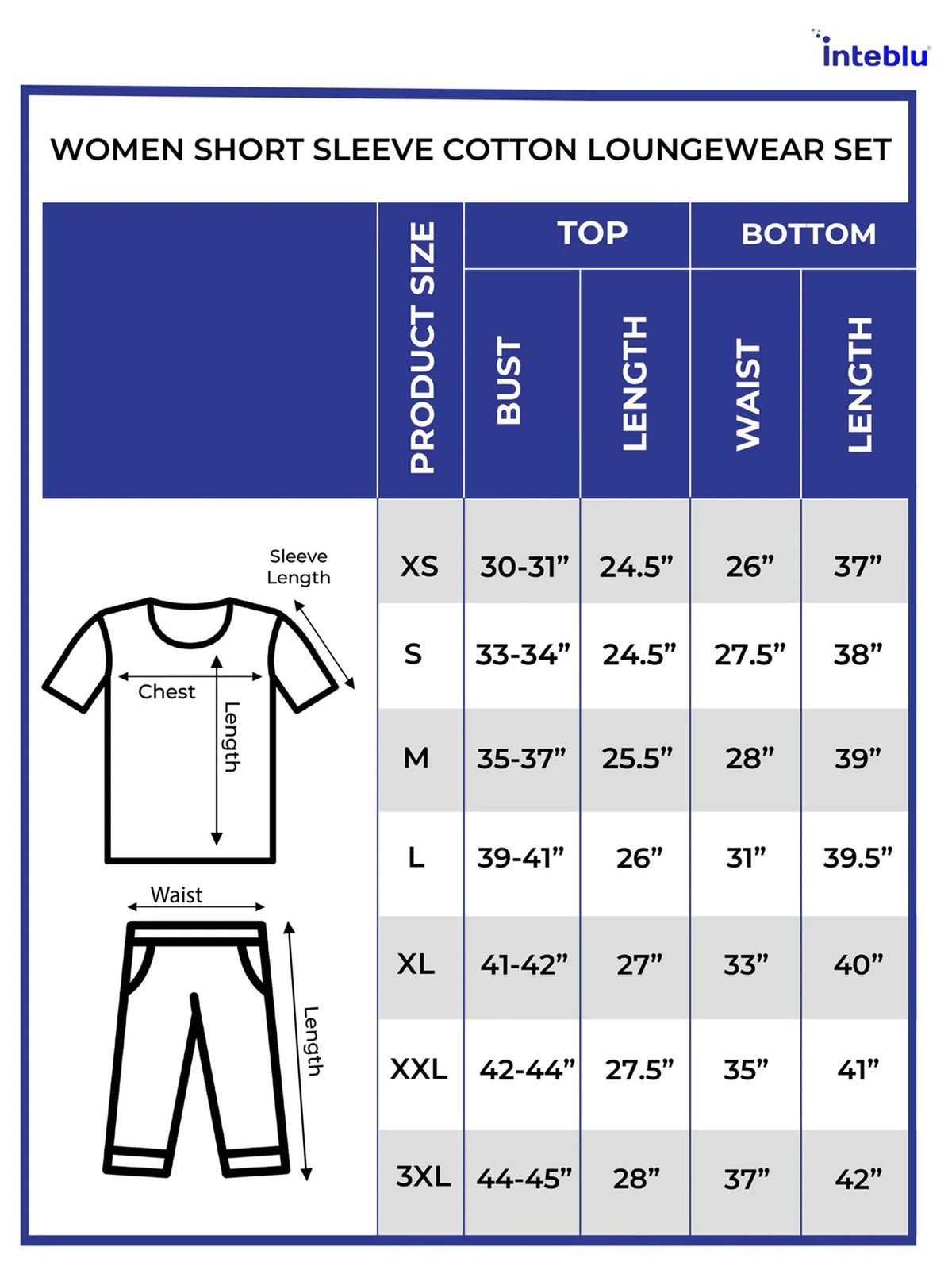 Women’s 2 PieceAll Over Printed Loungewear Set – Short Sleeve Top &amp; Pants | Casual Lounge Outfit, Soft Pajama Set, Summer Sleepwear for Women