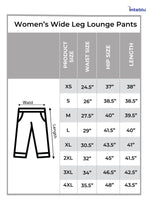 Women's Wide Leg Lounge Pants Soft Stretch Casual Trousers | Comfortable Everyday & Loungewear Bottoms