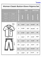 WomenClassic Button-Down Pajama Set Soft FlannelFabric Sleepwear | Three-Quarter Sleeves, Notch Collar Top & Full-Length Pants | Cozy Loungewear for Night & Home Pyjama Set Brown Check