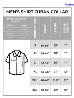 Men's Half-Sleeve Relaxed-Fit Casual Cuban Collar Shirt| BEIGE