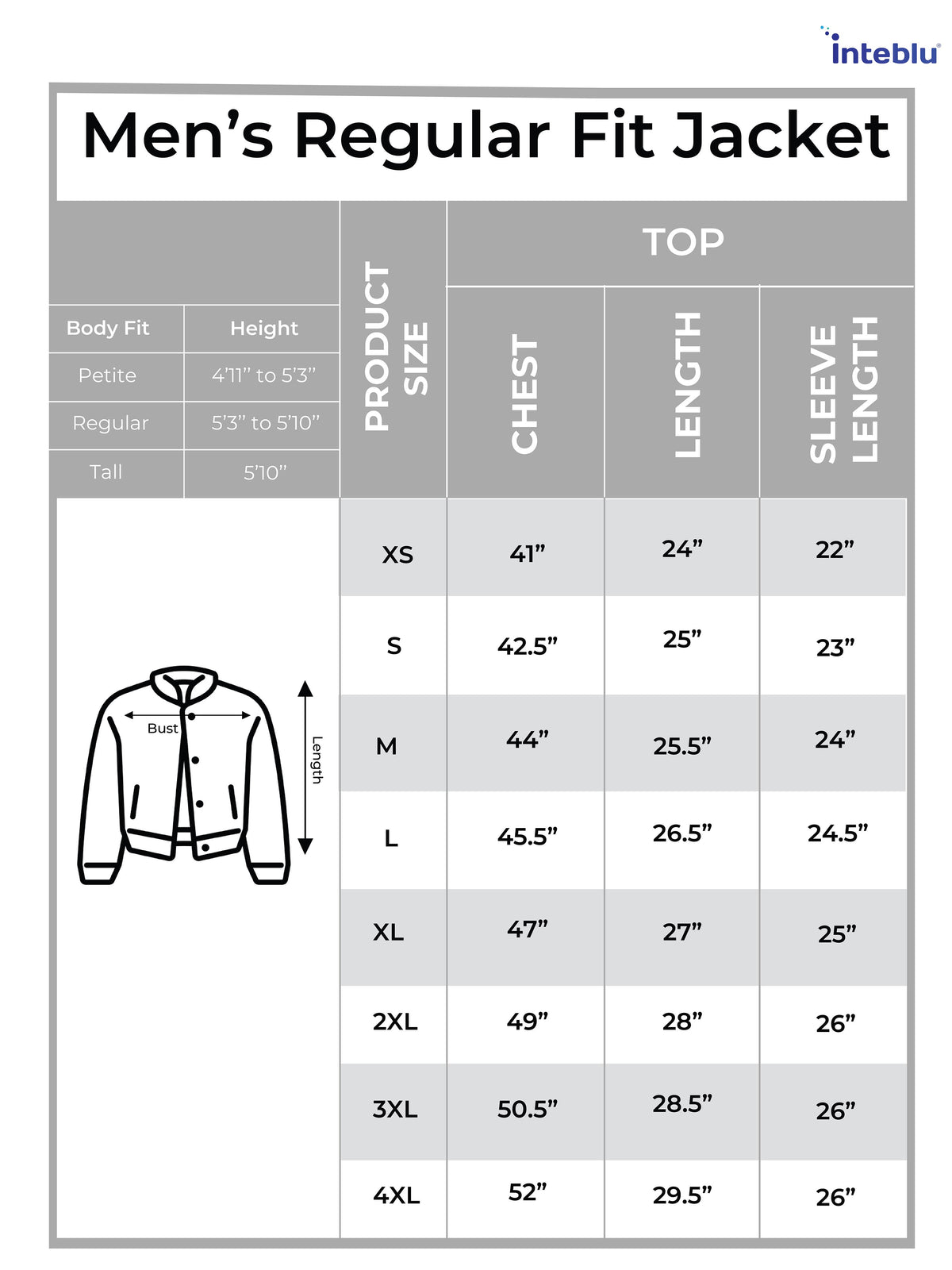 Men’s Regular Fit Jacket – High Neck Front Zip | Long Sleeve Outerwear with Ribbed Trims & Welt Pockets