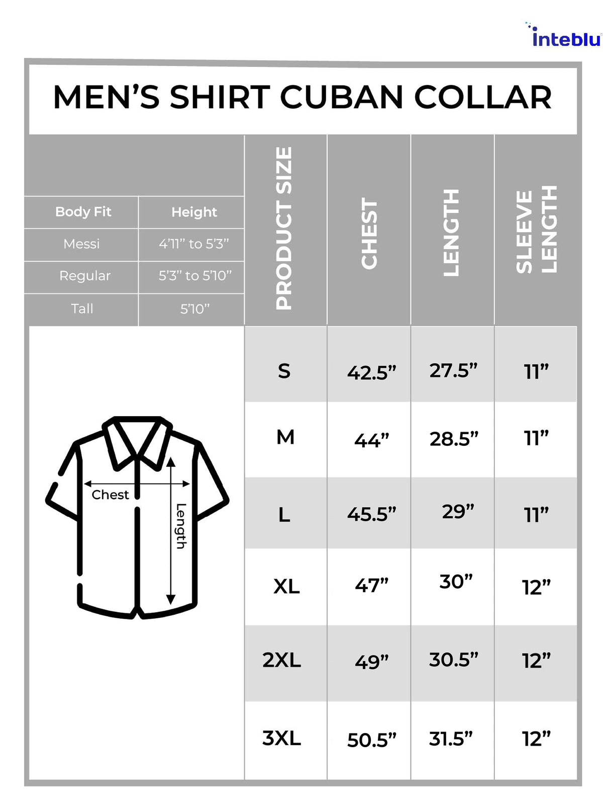 Men's Half-Sleeve Relaxed-Fit Casual Cuban Collar Shirt White