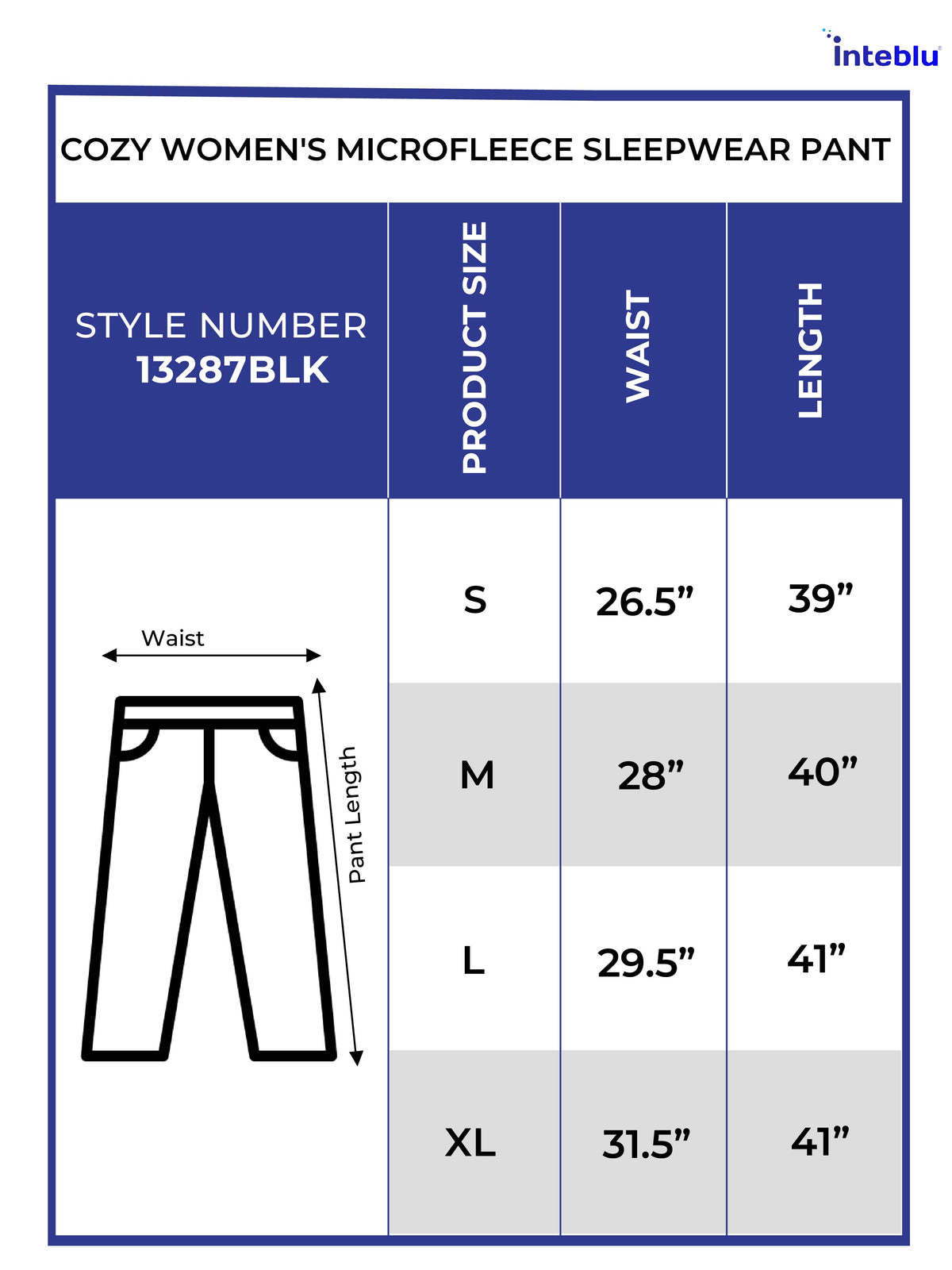 Cozy Women's Microfleece Sleepwear Pant