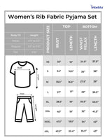 Womens All Over Printed Crop Top and Long Bottom Set Crew Neck Half Sleeve Tee & Matching Bottom | Trendy Casual Two-Piece Wear - Blushing Bride Rose