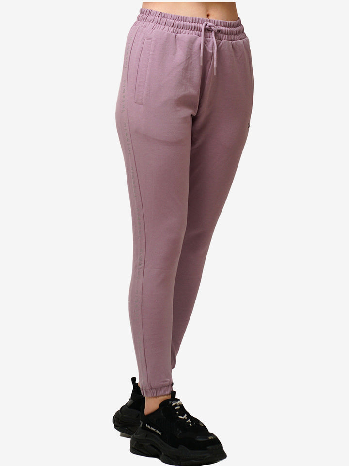 Women side printed Joggers. - inteblu