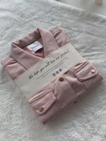 Women Button Regular Fit Suede peach whip Short Coat Jacket