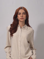 Women Long Sleeve Button Down Shirt High Waist Wide Leg Long Pants Outfits.