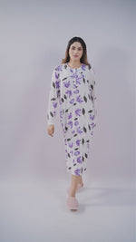 Women’s All Over Printed Long Top – Stylish Casual Tunic for Everyday Wear