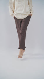 Women’s Wide Leg Pants – Lightweight Breathable Summer Trousers | Casual Relaxed Fit Bottom Wear
