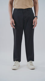 Men’s Pants – Straight Fit | Casual Lounge Pant with Modern Panel Detail