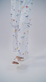 Women’s Long Tunic Top & Pant Set – 2 Piece Pajama & Loungewear Outfit for Women | Soft Comfortable Everyday Wear