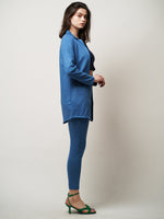 Women Long Sleeve Blazer 2 Piece Outfits Suits Set for Business Work, Formal or Casual Jacket & pantsuit - inteblu